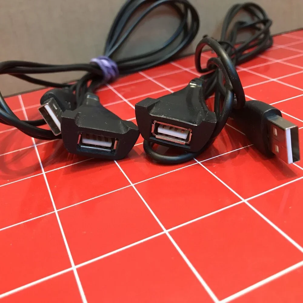 2 - 5ft USB Extension Cables
